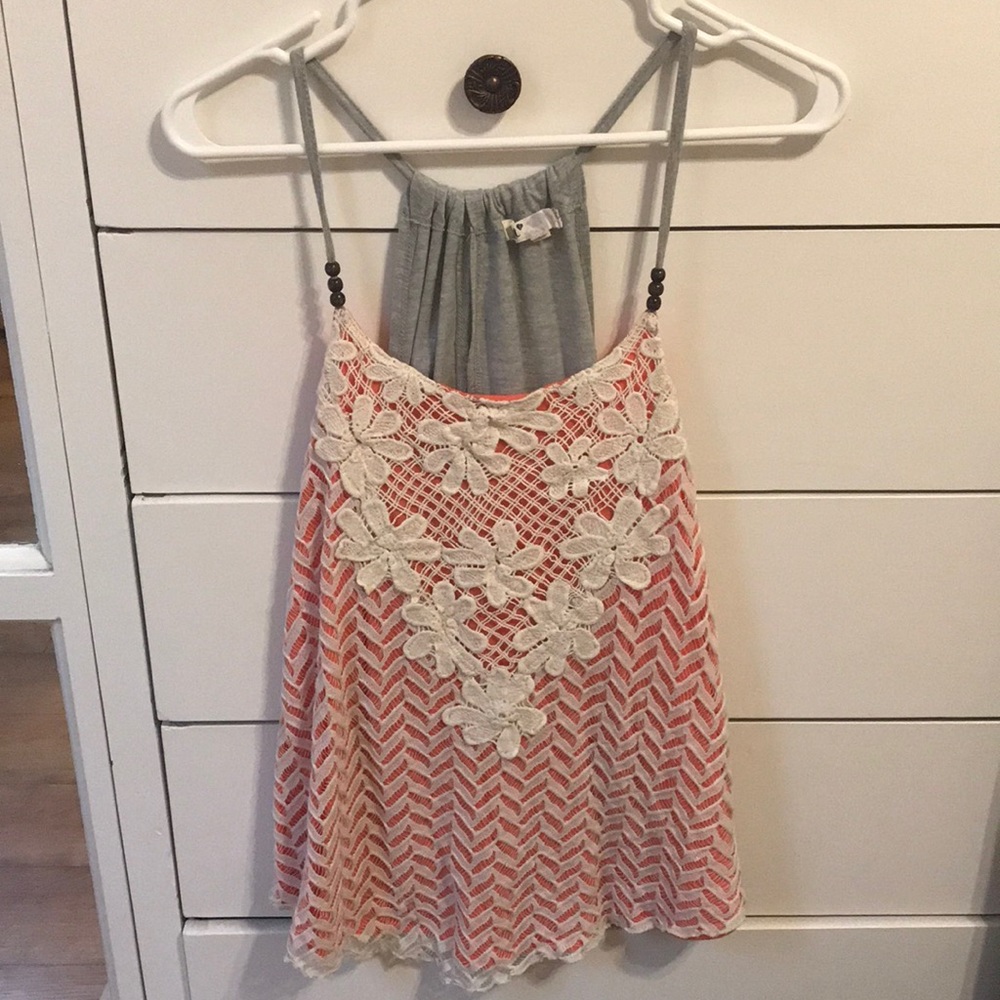 Lace tank